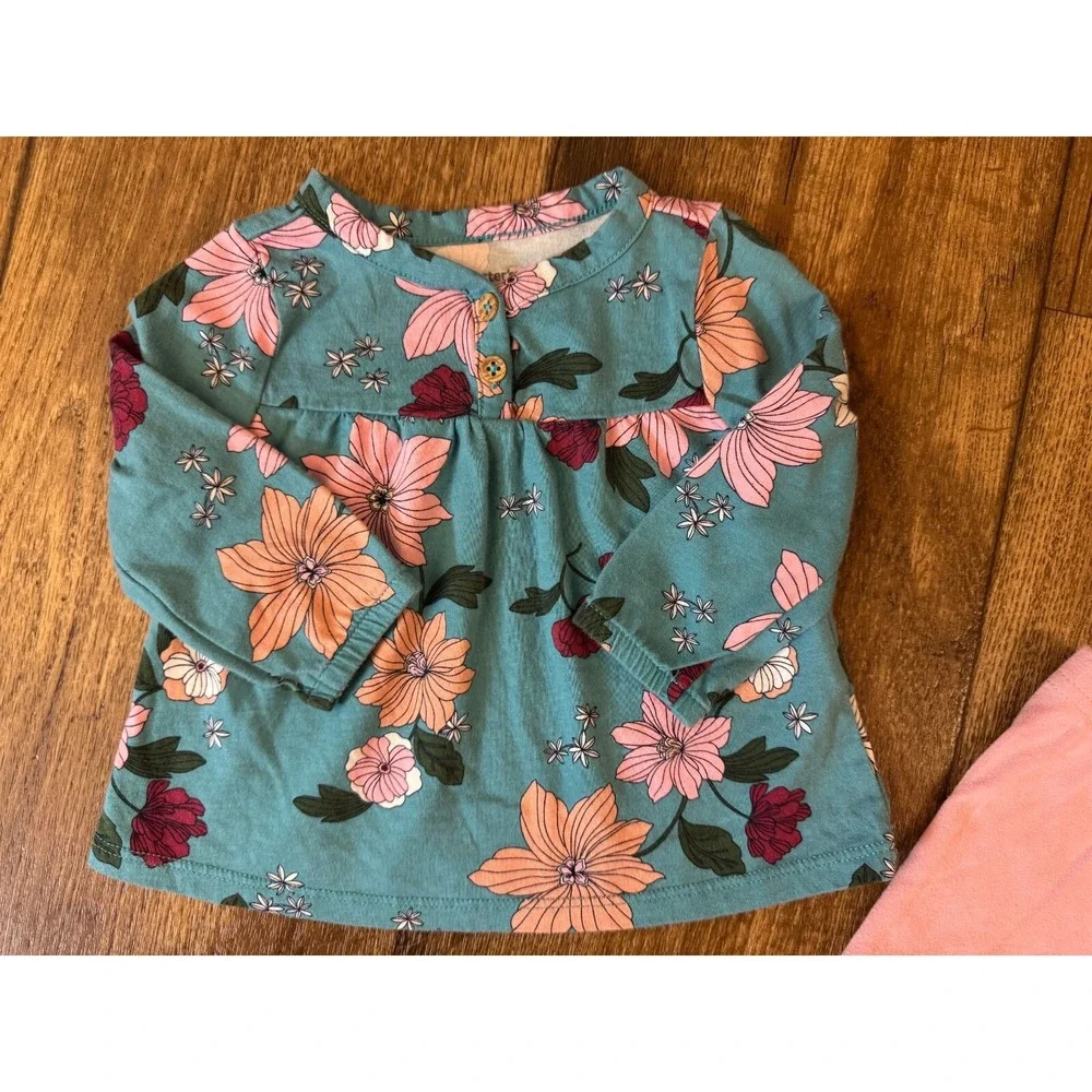 Carters Baby Girl 3 Months Outfits Ruffled Pants Jeans Shirts Spring Clothes Lot